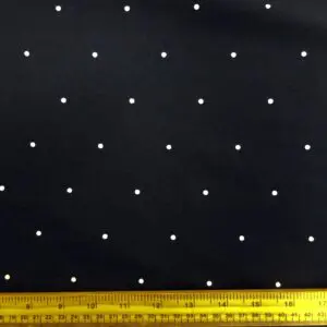 Bengaline Fabric Stretch Twill Classy Madame Spot Navy