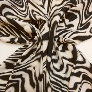 Cotton Fabric Animal Print The Lawn Zebra