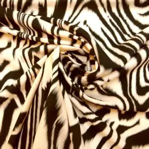 Cotton Fabric Animal Print The Lawn Zebra