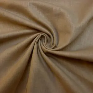 Pure Organic Linen Mix Fabric Suiting 210gsm Taupe