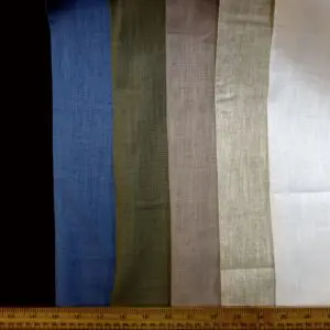 Pure Organic Linen Mix Fabric Suiting 210gsm
