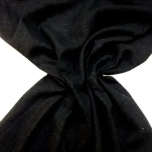 Linen Fabric Suiting Smokey Black