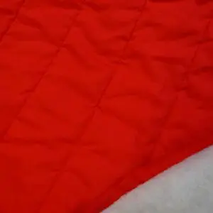 Quilting Fabric 10cm Long Stripe Cotton Feel Snooty Red