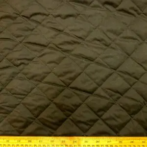 Quilting Fabric 7cm Diamond Brown Dog Plain