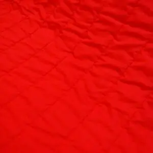 Quilting Fabric 10cm Long Stripe Cotton Feel Snooty Red