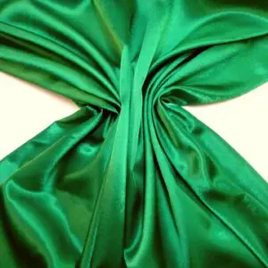 Satin Fabric Crepe Backed Satin Emerald 69