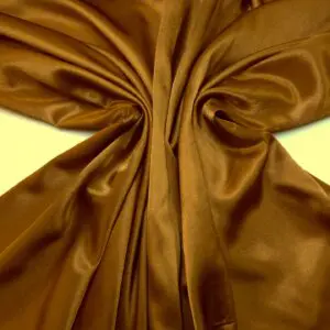 Satin Fabric Crepe Backed Satin Deep Gold 58