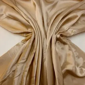 Satin Fabric Crepe Backed Satin Muted Tones Light Gold 77