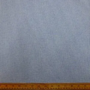 Suiting Fabric Puppy Tooth Check Denim Blue