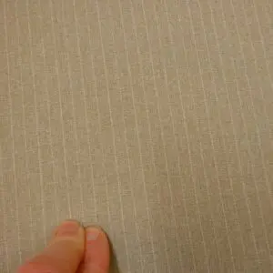 Suiting Fabric Pin Stripe 1cm Beige