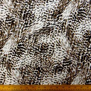 Cotton Poplin Fabric Chocolate Flakes