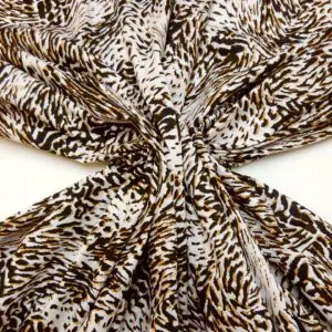 Cotton Poplin Fabric Chocolate Flakes