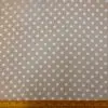 Chiffon Fabric Cream 1cm Dot Beige