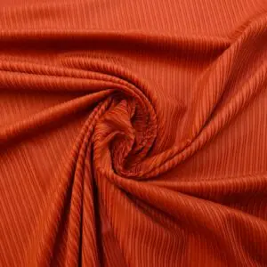 Corduroy Fabric Twin Cord Design Terracotta