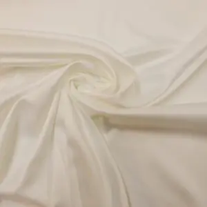 Crepe Backed Satin Fabric Dress Weight Sandringham Ivory