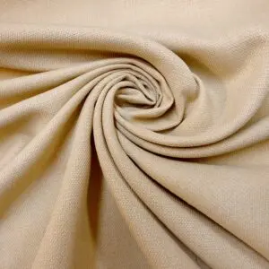 Curtain Fabric Swans Weave Light Beige