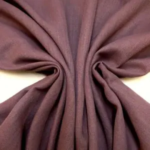 Curtain Fabric Swans Weave Plum Heather