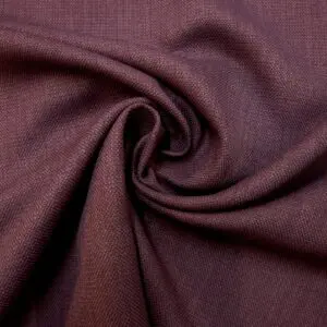 Curtain Fabric Swans Weave Plum Heather