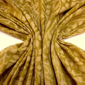 Curtain Fabric Chenille Jacquard Sage Green
