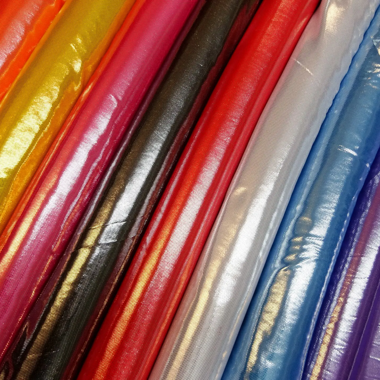 Computer Foil Jersey Fabric Ricochet Studs