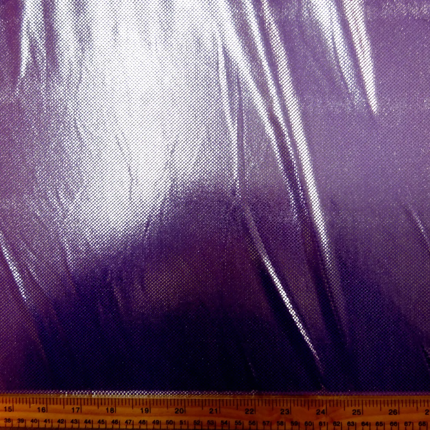 Computer Foil Jersey Fabric Ricochet Studs Mauve/Silver