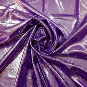 Computer Foil Jersey Fabric Ricochet Studs Mauve/Silver