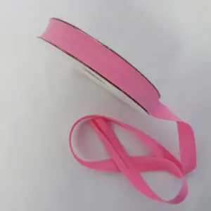 Bias Binding 18mm wide Poly Cotton Mid Pink