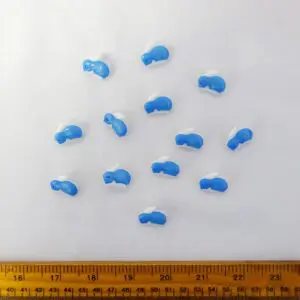 Rabbit Buttons Shanked Pale Blue