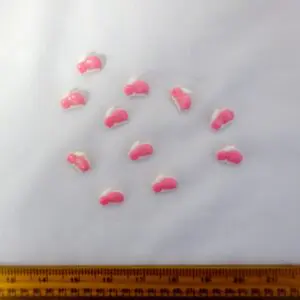 Rabbit Buttons Shanked Pale Pink