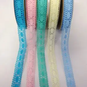 Cluney Lace Trimming 23mm Code 007 Pastels
