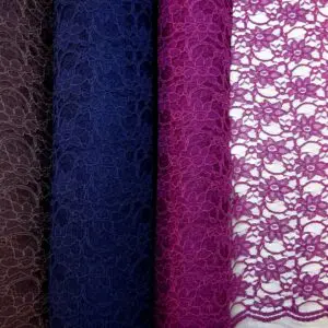 Corded Lace Fabric Bark Juice