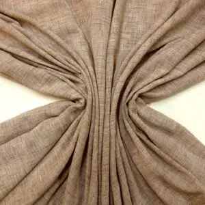 Faux Linen Fabric Soft Summer Linen Brownish Beige