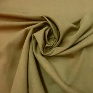 Cotton & Linen Blend Fabric Suiting Army Sage