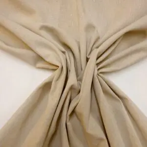 Linen Blend Fabric Suiting Porridge Oats Vanilla