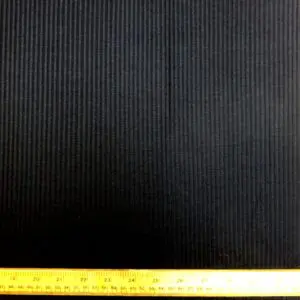 Ribbing Fabric Tubular Jumbo Rib Black