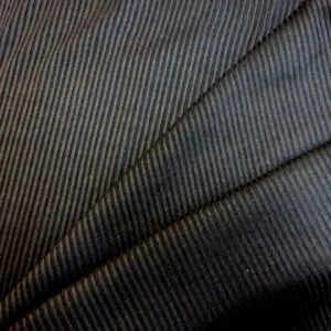 Ribbing Fabric Tubular Jumbo Rib Black