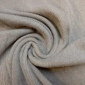 Ribbing Fabric Tubular Jumbo Rib Grey