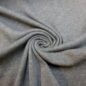 Ribbing Fabric Tubular Marl Grey 1