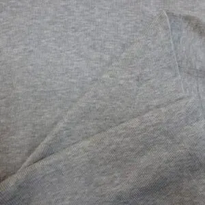 Ribbing Fabric Tubular Marl Grey 1