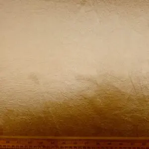 Satin Fabric Embossed Gatsby Flowers Gold Sand