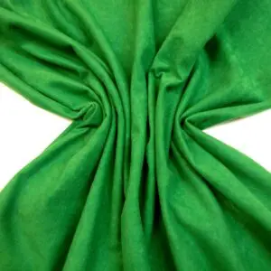 Faux Suede Fabric Suedette Emerald