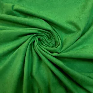 Faux Suede Fabric Suedette Emerald