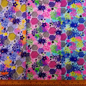 T-Shirting Fabric Starburst Squealer