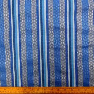 Twill Fabric Woven Festival Magic Blue