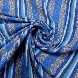 Twill Fabric Woven Festival Magic Blue