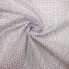 Polyester Cotton Fabric Dot To Dot Grey