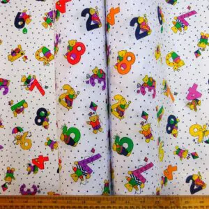 Polyester Cotton Fabric A Number Of Bears