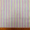 Polyester Cotton Fabric Skinny Stripe Multi