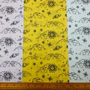 Polyester Cotton Fabric Beyond Custard Earth