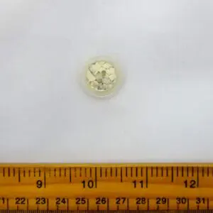 Buttons Crackled Silver Clear 2 Hole 22mm Code Jam